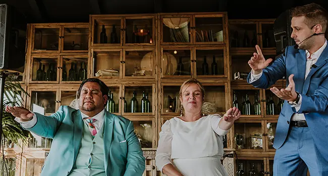 Un evento privado mágico de la mano de Paul Henry